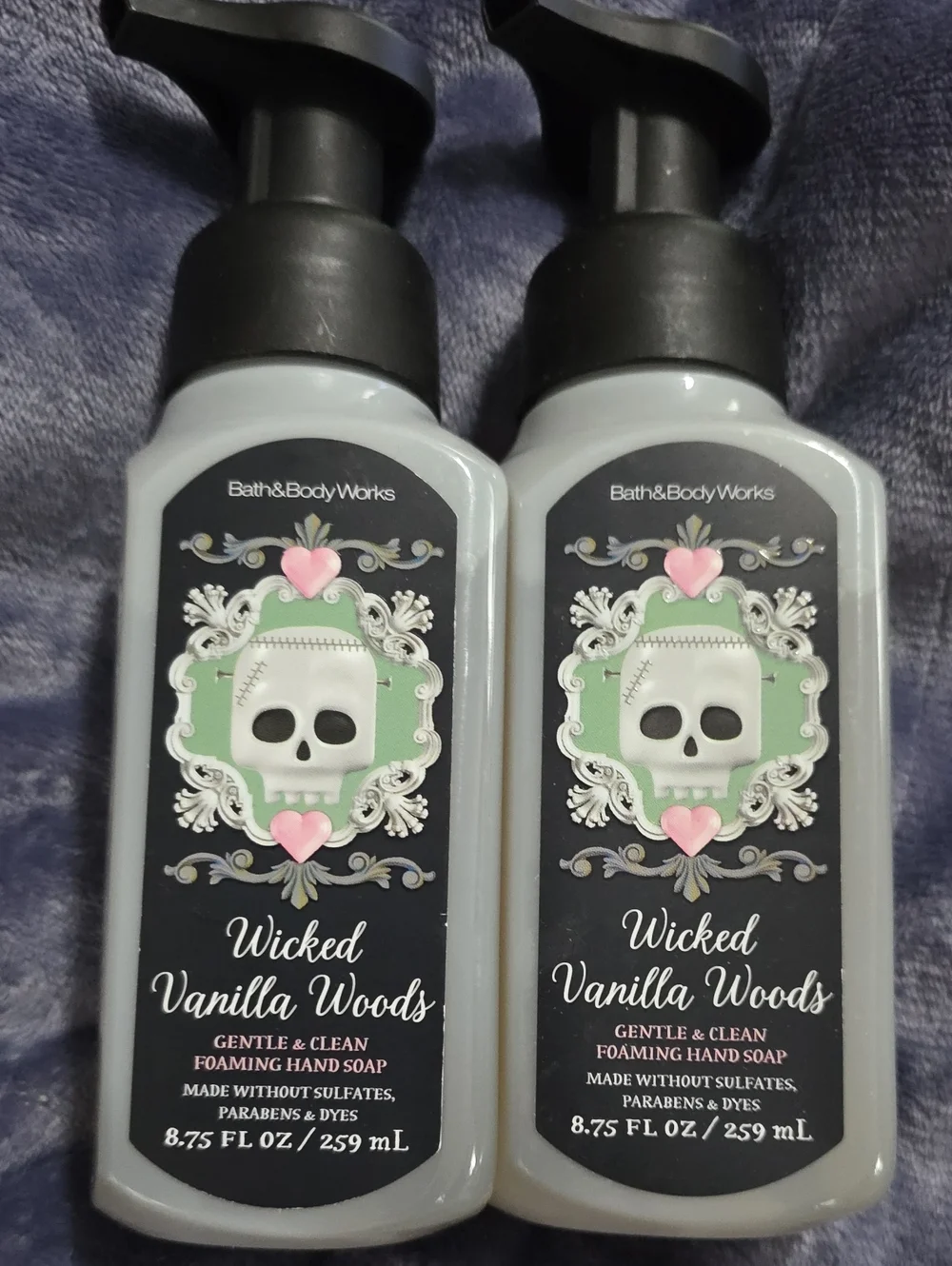 Bath & Body Works Wicked Vanilla Woods Foaming Hand Soap - Set Of 2 NEW